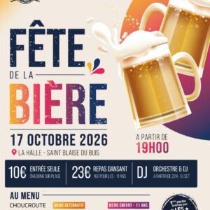 Fête de la bière 2026